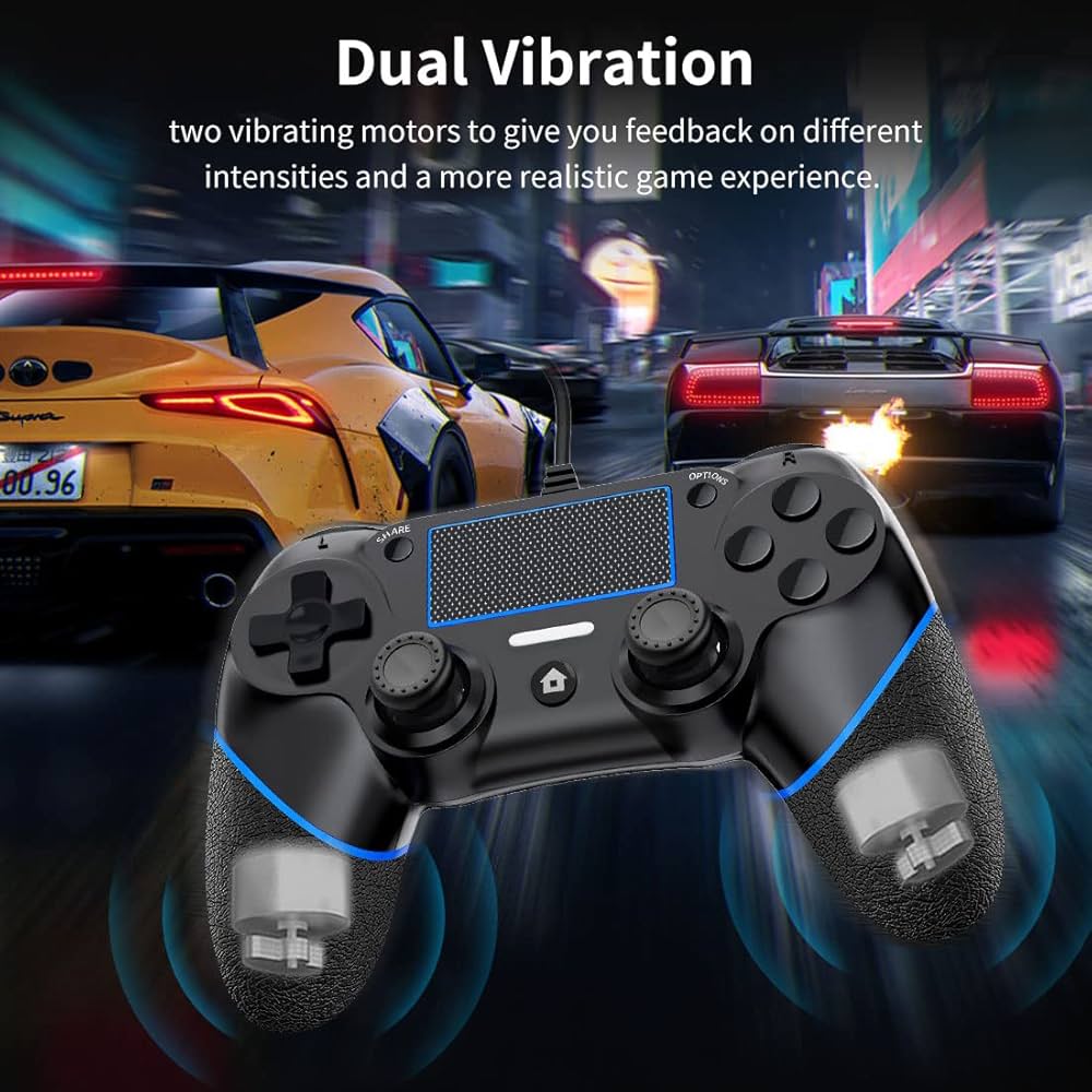 Amazon.com: WATAHEL Wired Controller for PS4 PC/Play-Station
